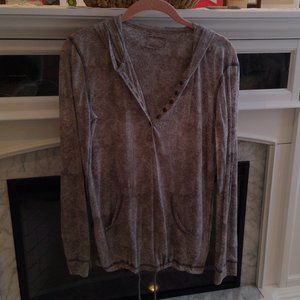 Henley style hooded shirt from RuffHewn